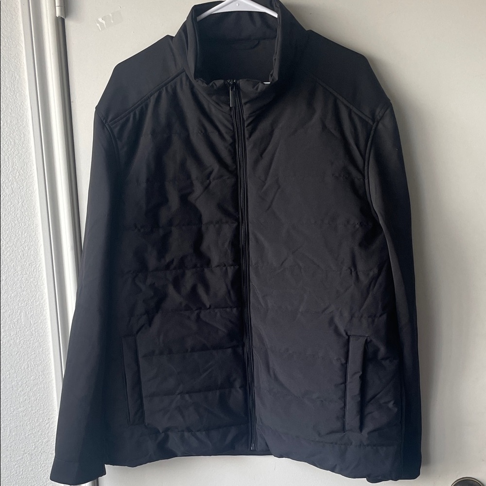 Hudson & Barrow Men's Classic Black Puffer Jacket
